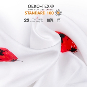 22 Momme Silk Pajamas Fabric Natural 100% Mulberry Charmeuse Organic Silk Fabric