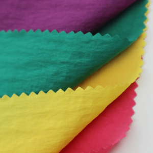 Waterproof Nylon Crinkle Fabric Crepe Fa