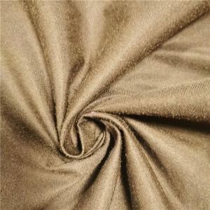 Waterproof Bronzed Scuba Suede - 100% Polyester Microfiber